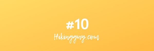 number 10 hikingguy.com