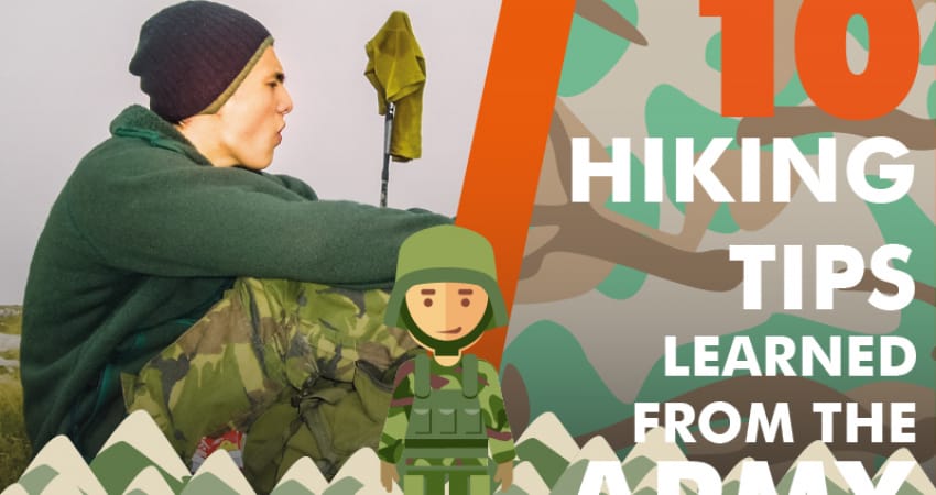 10 hiking tips learned from the army